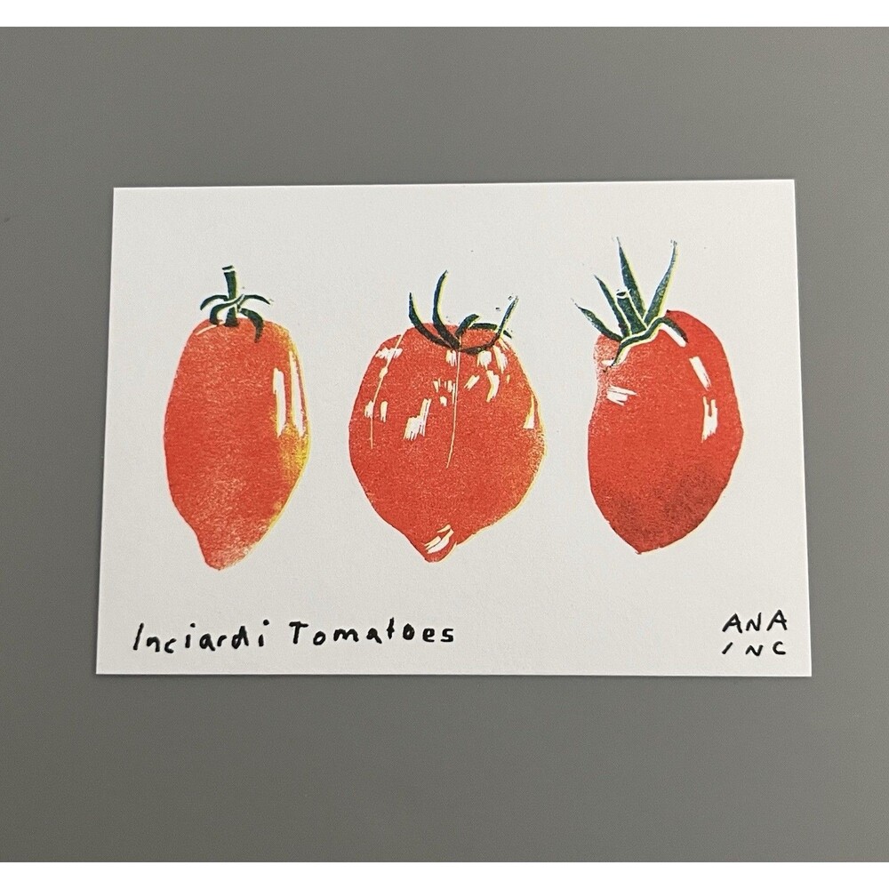 Inciardi Tomatoes Mini Art Print